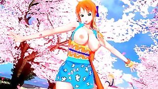 Fucking Nami in Wano one Piece anime