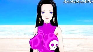 One Piece Boa Hancock X Luffy Hentai
