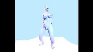 Mass Effect Futa Liara Jerk Till Cum Shot 4k 60fps Vr [animation By Likkezg]
