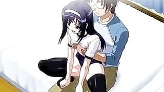 18 Years Old Step Step Sister Fucking for the First Time | Hentai