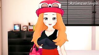 Pokemon Trainer Serena Hentai 3d Uncensored