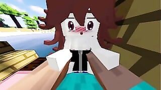 Minecraft – Jenny Sexmod Luna Sentando No Pau