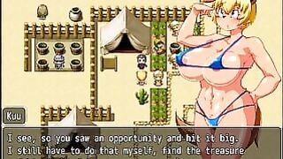 Treasure Hunter Kee and the ancient Ruins [rpg Hentai Game] Ep.2 Bandage Kink Outfit