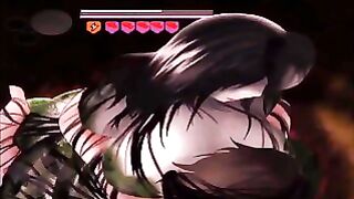 Lamia Squeezing animation Cum Countdown Monster anime Hentai Monster Girl Lamia