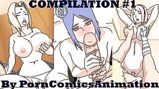 Naruto – Tsunade Sakura Konan and More Hentai All the Best Compilation #1