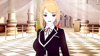 Fucking angelica from Otomege Sekai Wa Mob Ni Kibishii Sekai Desu Till Cream Pie – anime Porn anime Porn 3d