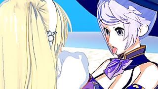 Bikini Warriors – Mage X Futa Paladin 3d Hentai