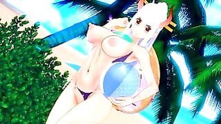 Yamato Allow Luffy to Sex Her Many Times to Join His Gang – one Piece anime Hentai 3d Compilation