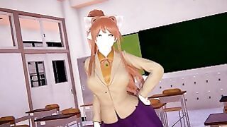 Ddlc: Futa Monika | Taker Pov