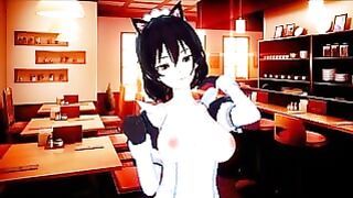 Rwby: Sexy Catgirl Housemaid Blake Fulfills Your Desires (3d Hentai)
