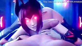 Demon Bitch! S Ass Hole Jiggles