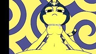 Ankha Parody ankha anime Cat Hentai Hentai Cartoon