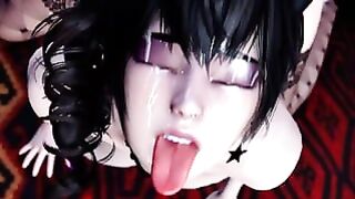 Asian Witch Get s Her Tight Cunt Fucked By Werewolf Furry Cock