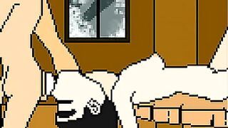 Khajiit Feeds The New Prisoner Pixel Hentai