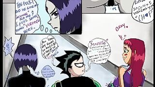 Teen Titans Pt.1 – Robin New Power Big Dick