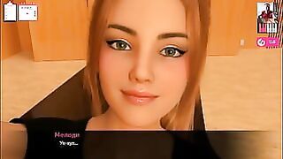 Sex With A Pretty Girlfriend On The Piano – 3D Porn – Cartoon Sex