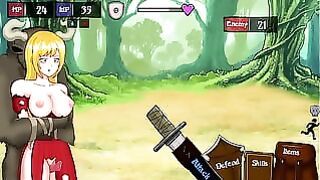 Ashley The Pirate: Date With Bard, Confront With Minotaur In Forest, Fun With Pirates V0.4.8 Hentai Game Yioruyioru