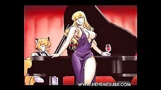 Hot Sexy Cartoon Girls Playing The Piano Slide Show Ecchi