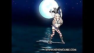 Hentai Hot Kan Colle MMD Hot Ecchi Bunny Chick Charming Magic