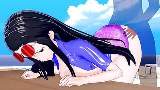 One Piece Nico Robin 3D HENTAI