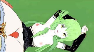 FUTA CODE GEASS VILLETTA NU X C.C. (3D HENTAI)