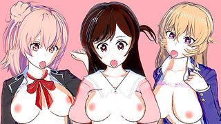 ANIME CREAMPIE COMPILATION (Feat. Rent-A-Girlfriend, Food Wars and OreGairu)