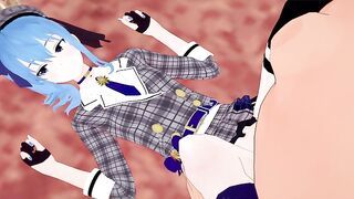 VR 360 4K Suisei Hoshimachi sexual favours
