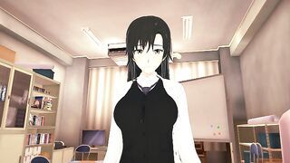 OreGairu - Sex with Shizuka Hiratsuka