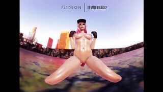 Fornite VR - Athleisure Assassin Pussygrind & Cowgirl [VR 4K UNCENSORED HENTAI]