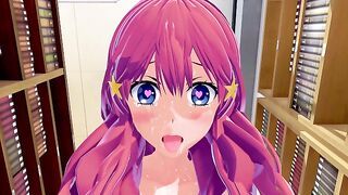 Itsuki Nakano The Quintessential Quintuplets 3d hentai 5/5