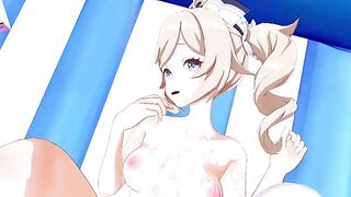 Barbara Genshin Impact 3D HENTAI 4/8