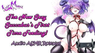 ASMR - New Sexy Succubus First Time Feeding! Audio Roleplay