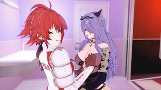 Fire Emblem Fates Hentai 3D (Lesbian) - Camilla x Hinoka