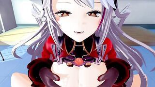 Prinz Eugen azur lane 3D hentai 2/7