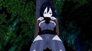 Attack on Titan Mikasa(3D HENTAI)