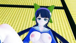 Tenko Chabashira Danganronpa V3 3d #hentai