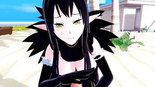 Semiramis FATE GRAND ORDER Sex on the beach 3D HENTAI