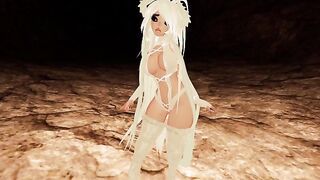 HALF DRAGON GIRL FINDS YOU WANDERING IN HER CAVE