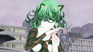 CAT GIRL ONE-PUNCH MAN TATSUMAKI 3D HENTAI
