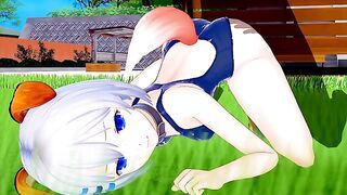 DATE A LIVE Origami Tobiichi (3D HENTAI)