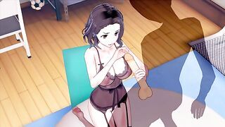 BAKEMONOGATARI TOOE GAEN SEXY LACE LINGERIE /STOCKINGS GARTER BELT 3D HENTAI