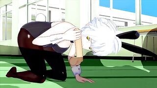 BUNNY GIRL SENRAN KAGURA MIYABI (3D HENTAI)