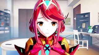 Pyra Xenoblade 2 3D HENTAI 2/5