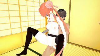 3D Hentai - Gintama - Sex with Kagura