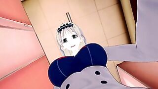 Futa Blonde Girl Fucks You in Mouth