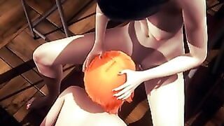 Hentai Futanari – Gwen X Futanari In Classroom Rough Sex – Japanese Japanese Manga Cartoon Game Porn