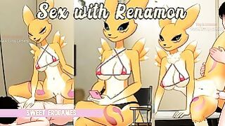 Renamon Lustful Furry Tough Fuck Digimon Full Gallery Hentai Game Kiss My Camera