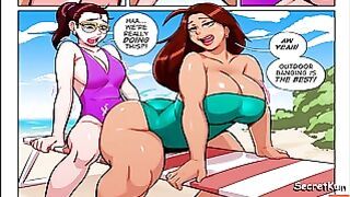 Cum O’ Love Pt. 8 – Futa Sex On The Beach – Ts Fuck Busty Girl In Outside
