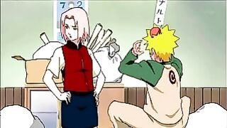 Sakura Tries Sex With Naruto Hentai