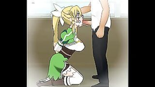 Leafa Captured And